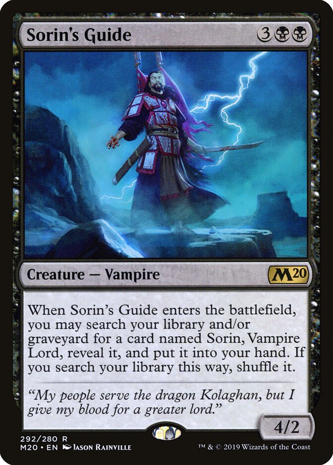 Sorin's Guide (292) - Core Set 2020 (M20)