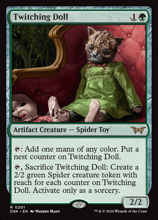 Twitching Doll - [Foil] Duskmourn: House of Horror (DSK)