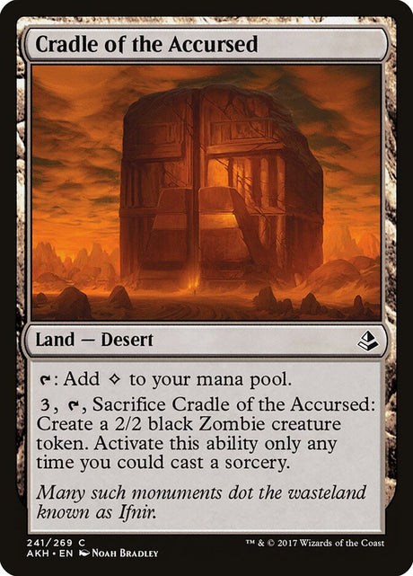 Cradle of the Accursed (241) - Amonkhet (AKH)