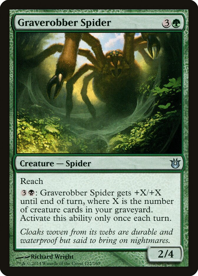 Graverobber Spider (122) - Born of the Gods (BNG)