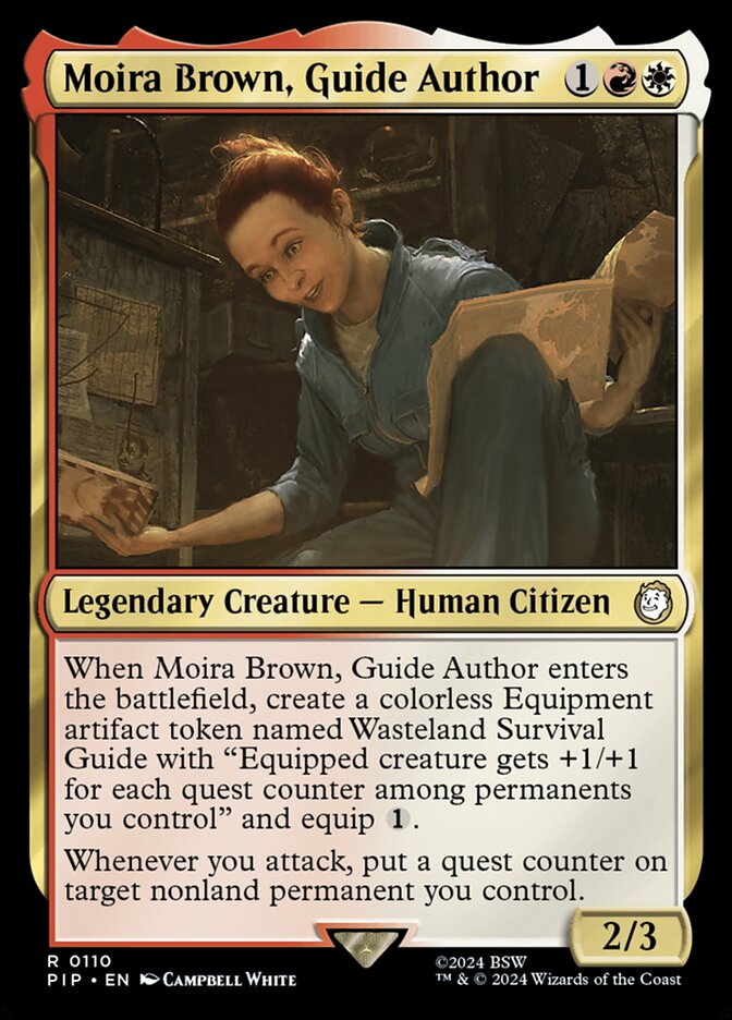 Moira Brown, Guide Author (110) - Fallout (PIP)