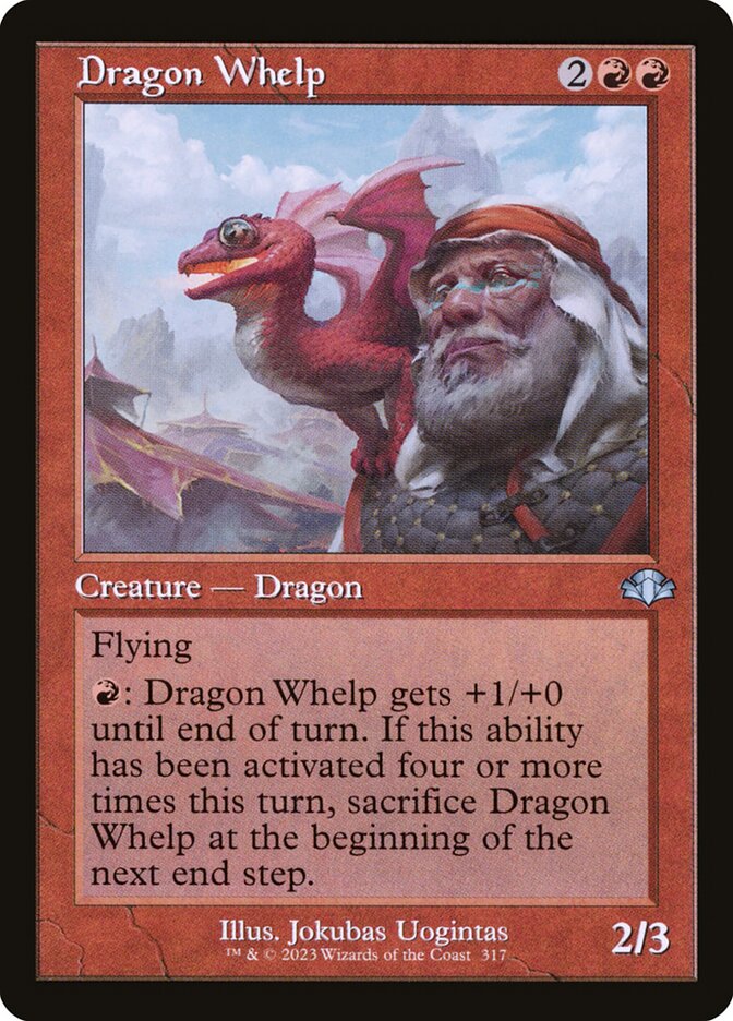 Dragon Whelp (317) - Dominaria Remastered (DMR)