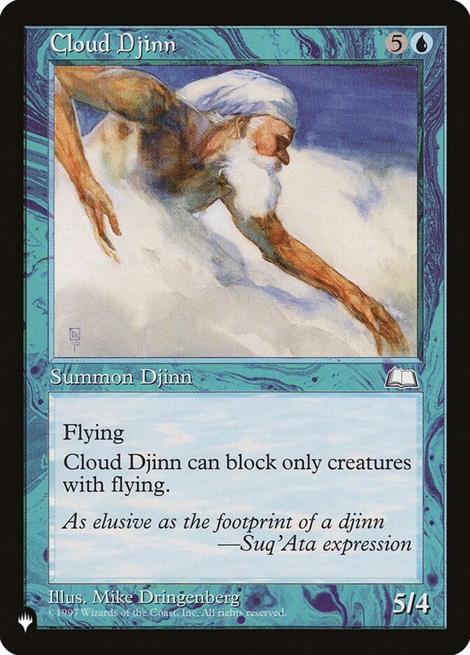 Cloud Djinn (WTH-36) - The List (PLST)