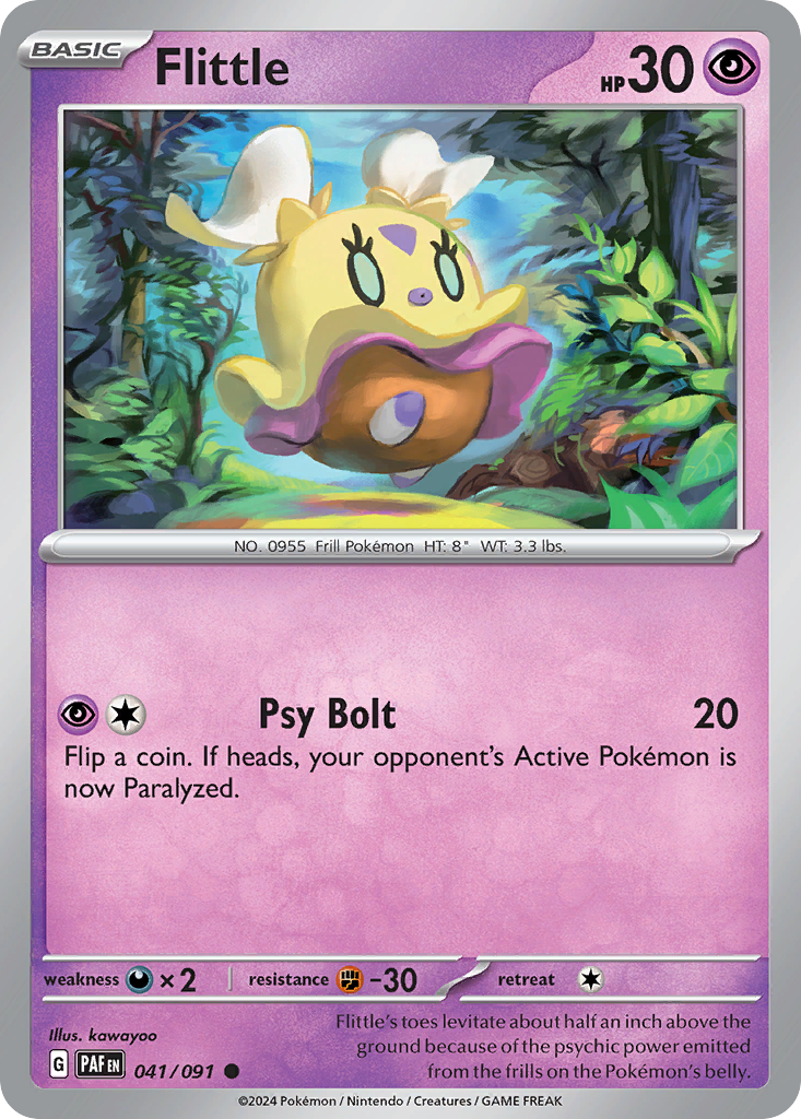 Flittle (41/91) - [Reverse Holo] Paldean Fates (PAF)