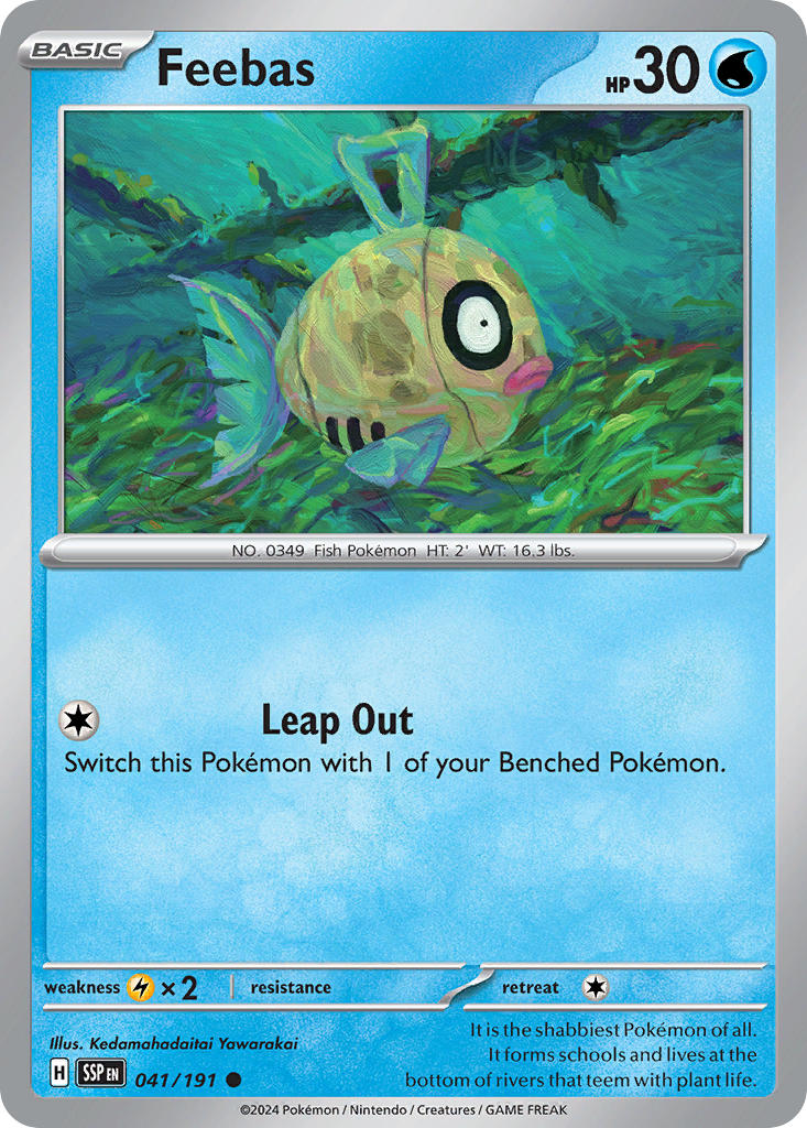 Feebas (41/191) - Surging Sparks (SSP)