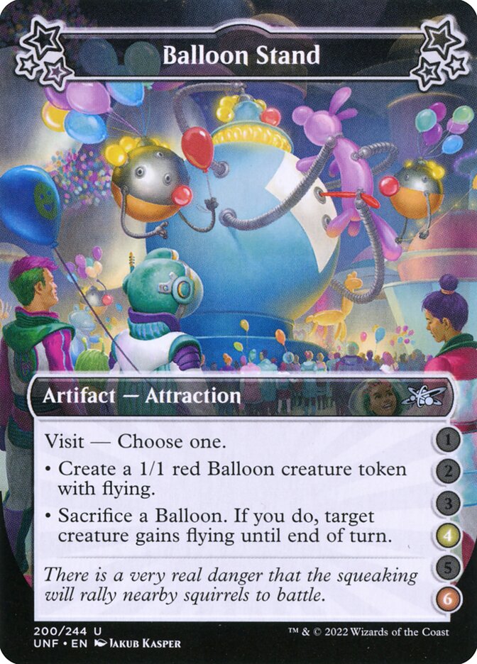 Balloon Stand (200c) - Unfinity (UNF)