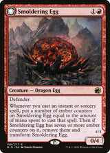 Smoldering Egg // Ashmouth Dragon (159) - Innistrad: Midnight Hunt (MID)
