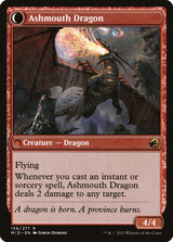 Smoldering Egg // Ashmouth Dragon (159) - Innistrad: Midnight Hunt (MID)