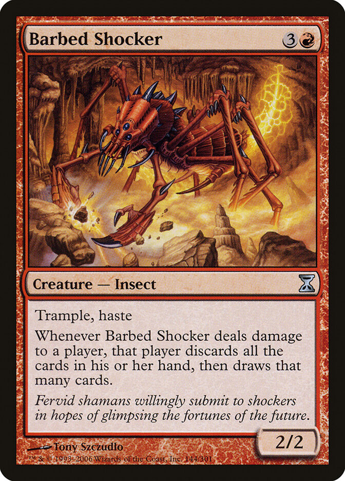 Barbed Shocker (144) - Time Spiral (TSP)