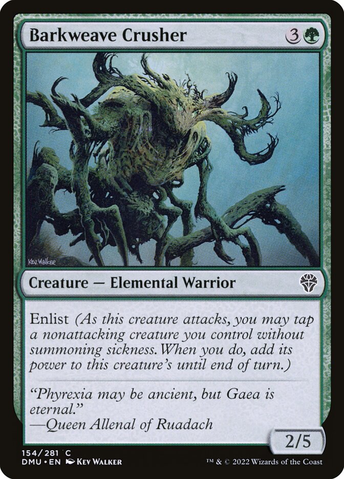 Barkweave Crusher (154) - Dominaria United (DMU)