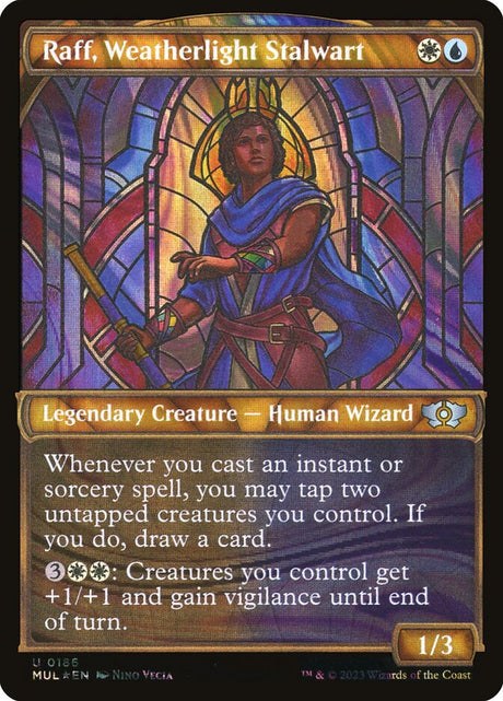 Raff, Weatherlight Stalwart (186) - Multiverse Legends (MUL)