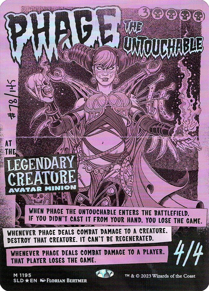 Phage the Untouchable (1195) - Secret Lair Drop (SLD)