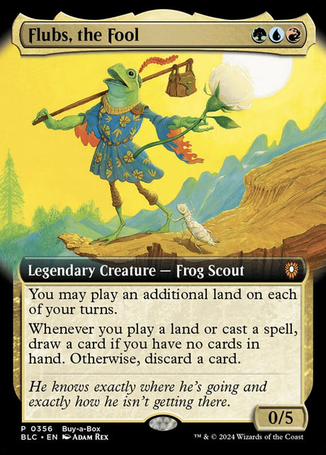 Flubs, the Fool (356) - Bloomburrow Commander (BLC)