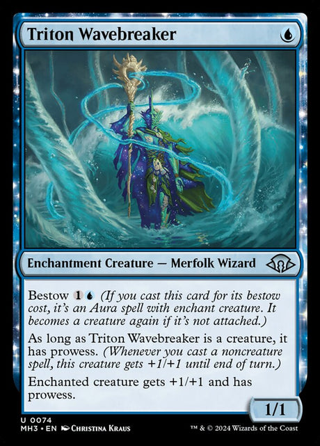 Triton Wavebreaker (74) - Modern Horizons 3 (MH3)