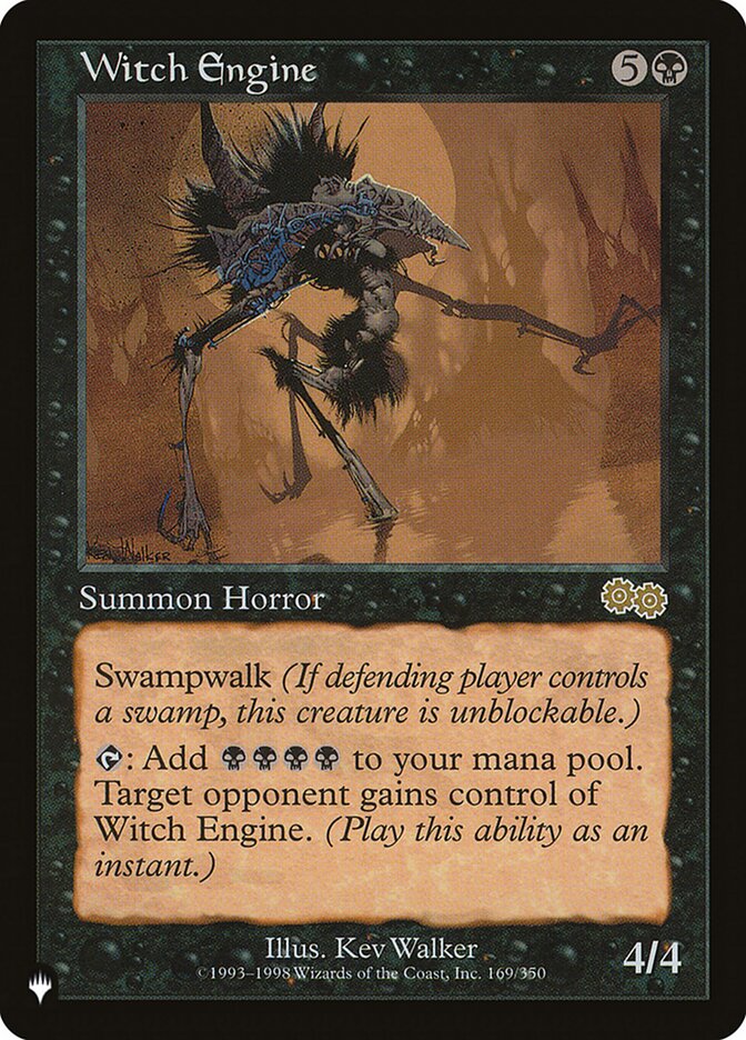 Witch Engine (USG-169) - The List (PLST)