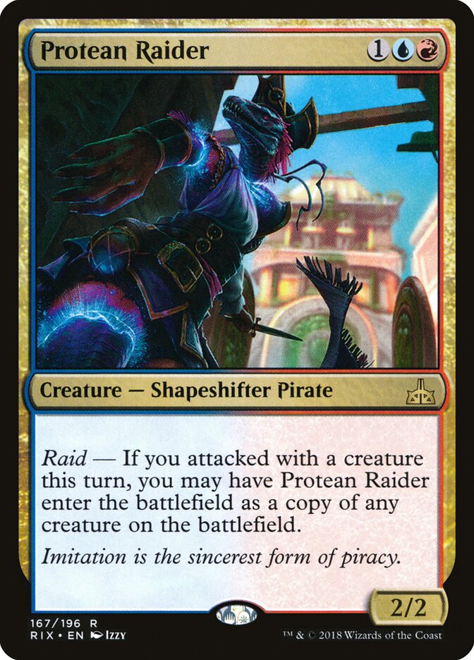 Protean Raider (167) - Rivals of Ixalan (RIX)