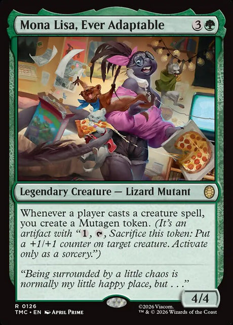 Mona Lisa, Ever Adaptable (126) - Teenage Mutant Ninja Turtles Eternal (TMC)