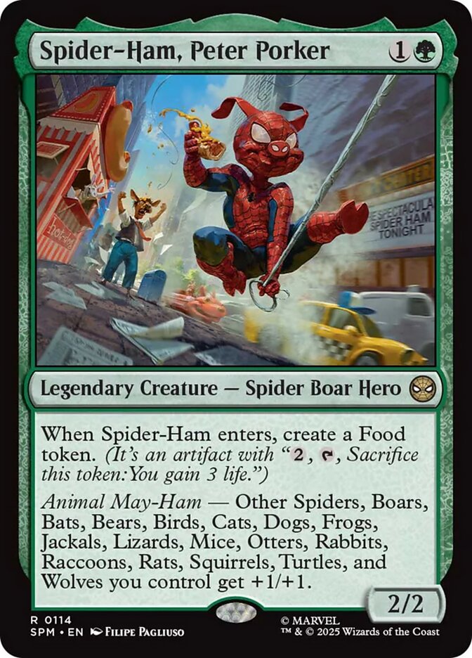 Spider-Ham, Peter Porker (114) - [Foil] Marvel's Spider-Man (SPM)