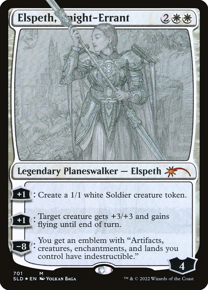 Elspeth, Knight-Errant (701) - Secret Lair Drop (SLD)