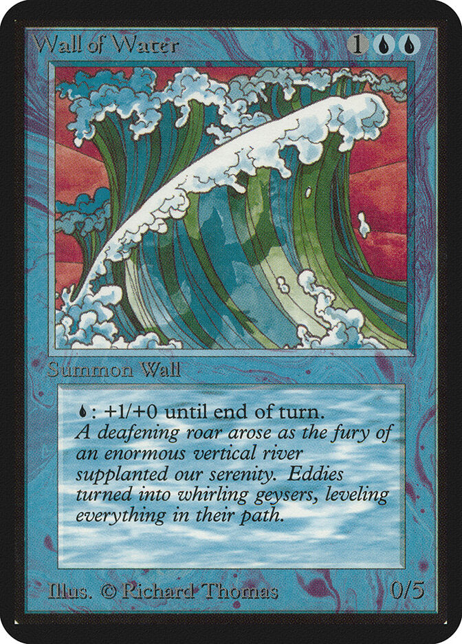 Wall of Water (90) - Limited Edition Alpha (LEA)