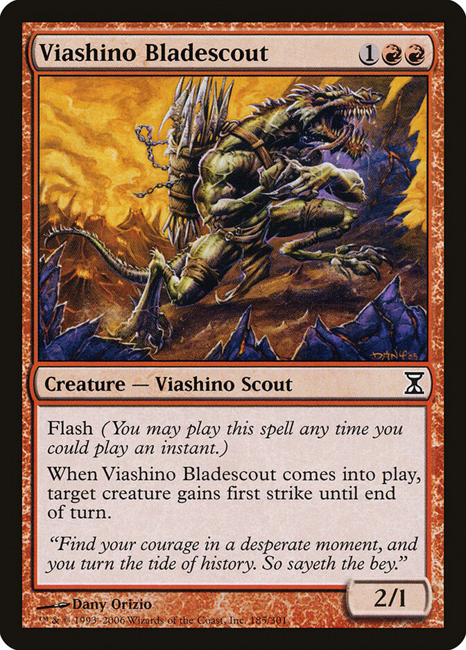 Viashino Bladescout (185) - Time Spiral (TSP)