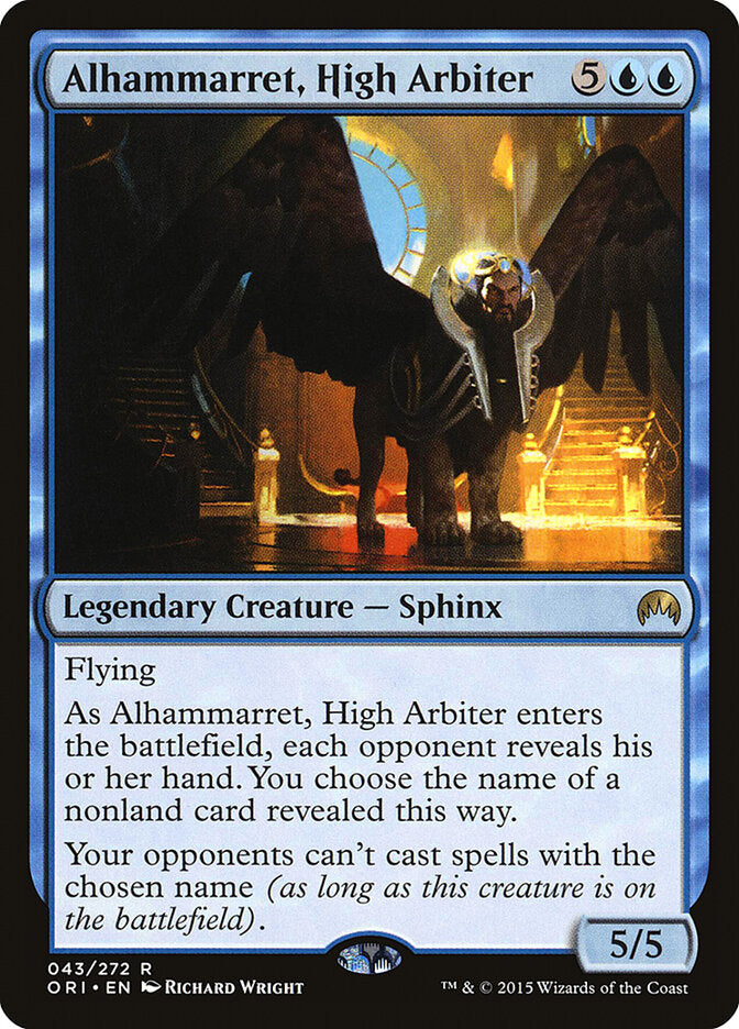 Alhammarret, High Arbiter (43) - Magic Origins (ORI)