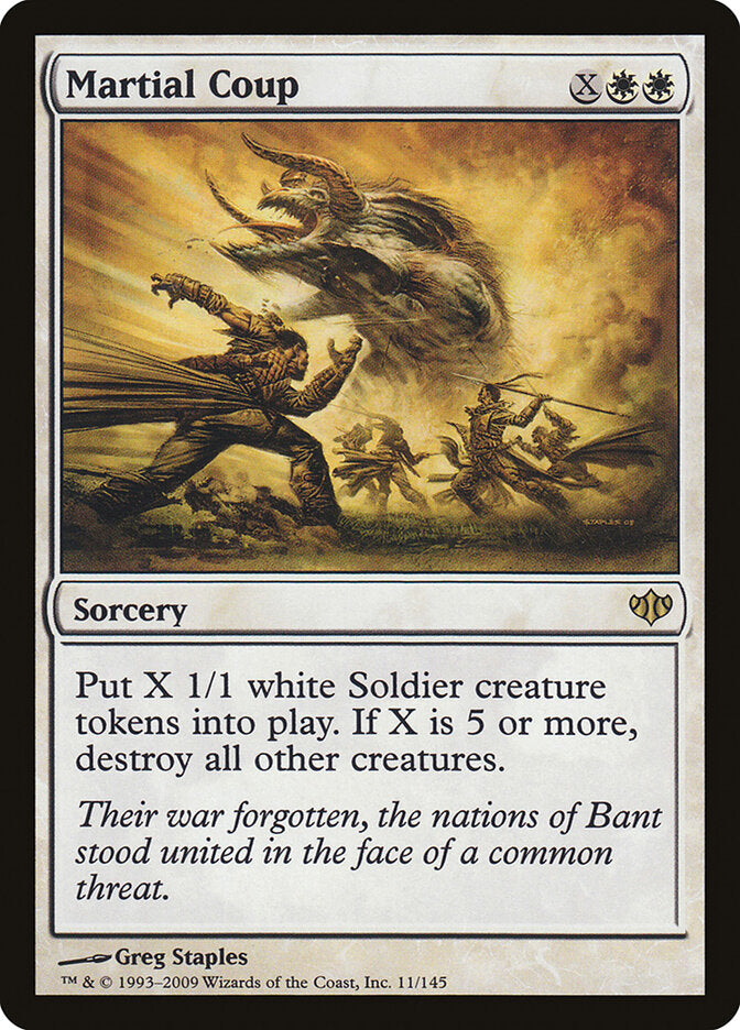 Martial Coup (11) - Conflux (CON)
