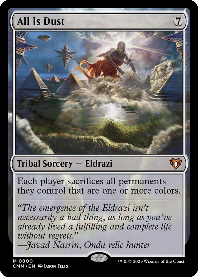 All Is Dust (800) - Commander Masters (CMM)
