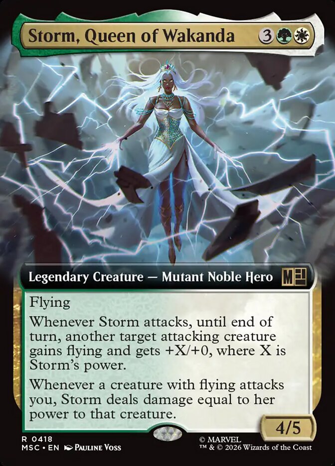 Storm, Queen of Wakanda (418) - Marvel Super Heroes Commander (MSC)