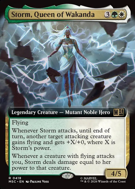 Storm, Queen of Wakanda (418) - Marvel Super Heroes Commander (MSC)