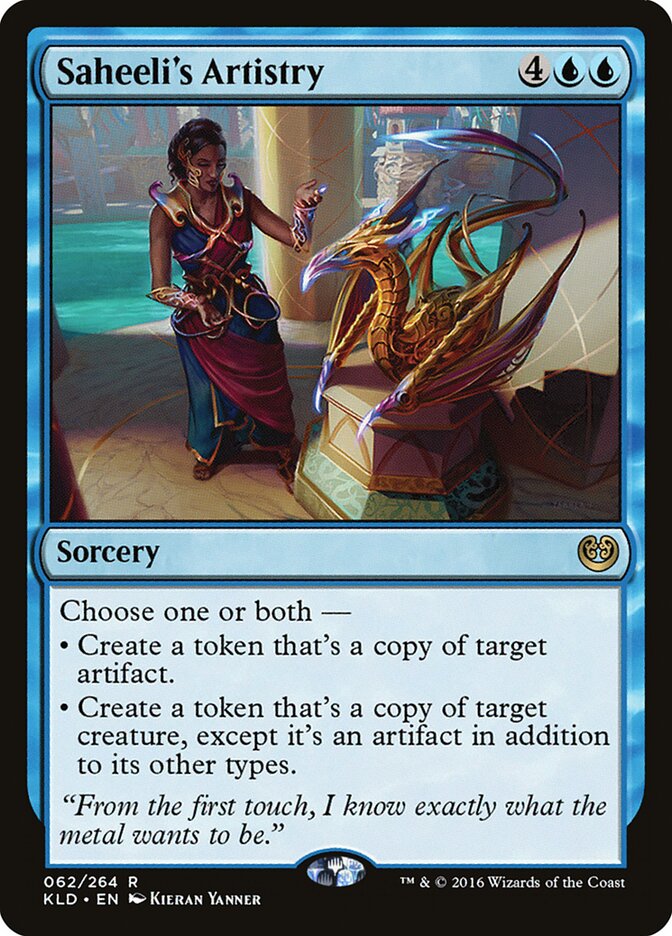 Saheeli's Artistry (62) - Kaladesh (KLD)