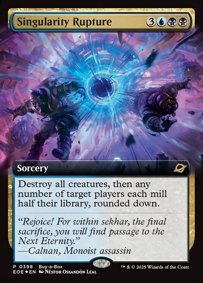 Singularity Rupture (398) - Edge of Eternities (EOE)