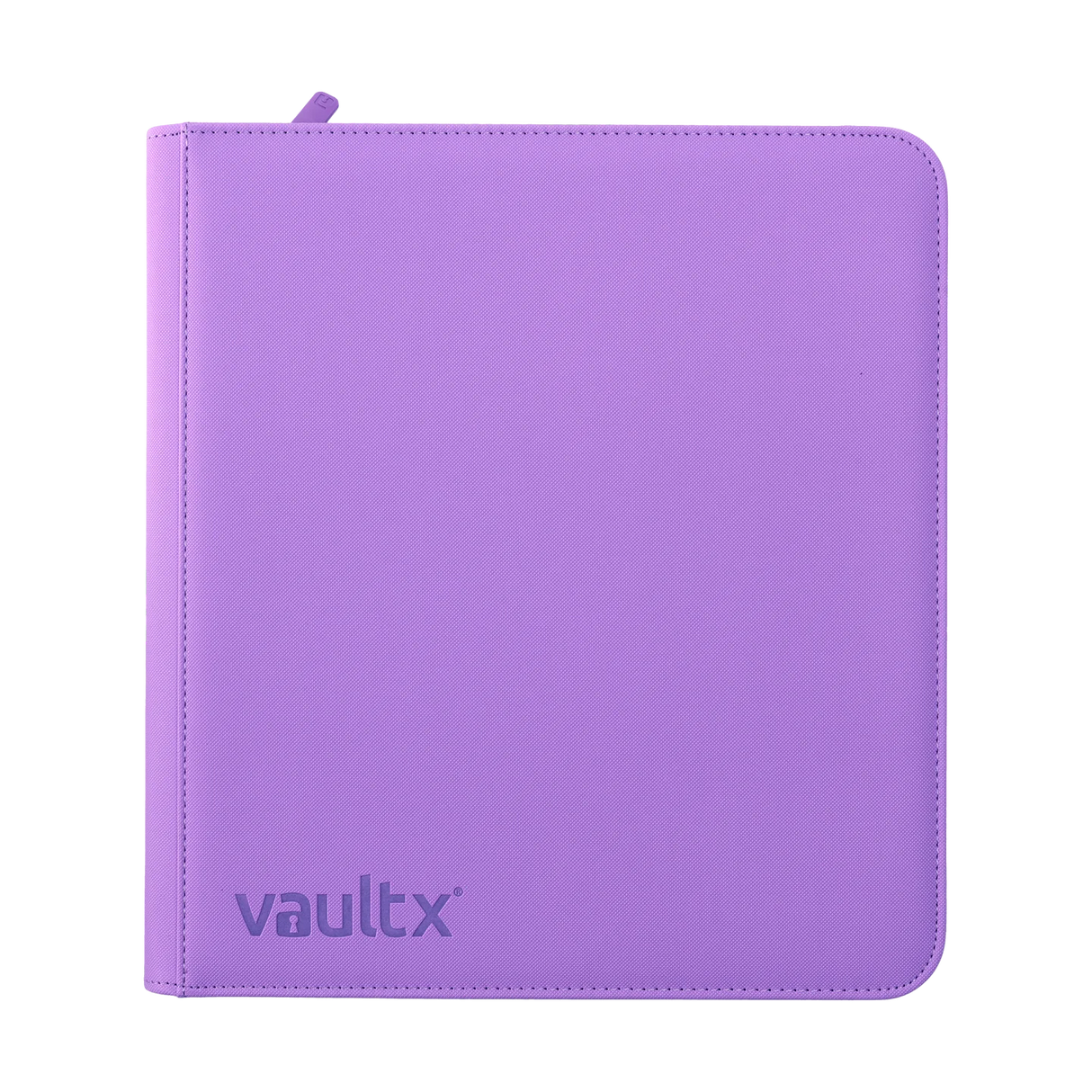 Vault X 12-Pocket Zip Binder - Just Purple