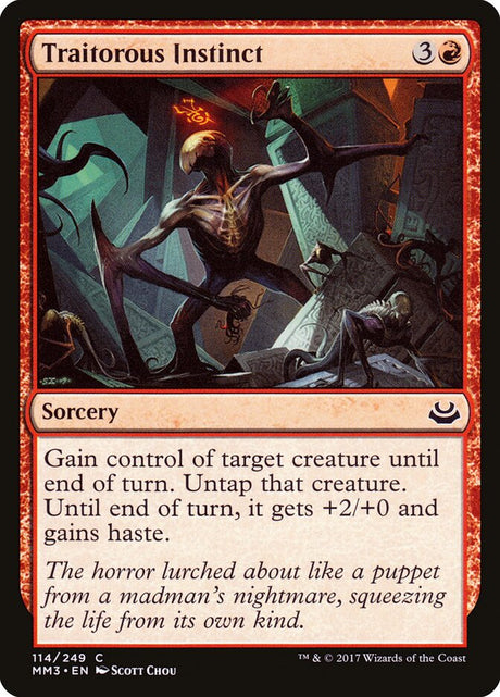 Traitorous Instinct (114) - Modern Masters 2017 (MM3)
