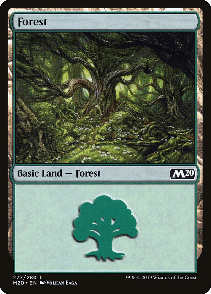 Forest (277) - Core Set 2020 (M20)