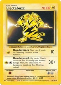 Electabuzz (20) - Base Set (BS)