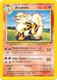 Arcanine (23) - Base Set (BS)