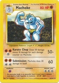 Machoke (34) - Base Set (BS)