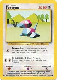 Porygon (39) - Base Set (BS)