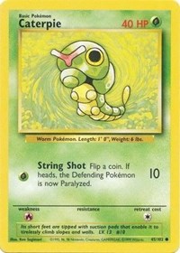 Caterpie (45) - Base Set (BS)