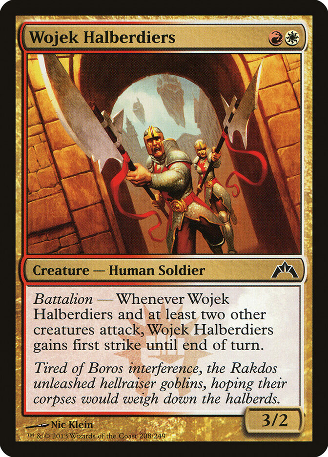 Wojek Halberdiers (208) - Gatecrash (GTC)