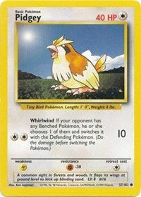 Pidgey (57) - Base Set (BS)