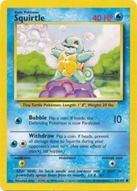 Squirtle (63) - Base Set (BS)