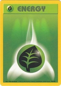 Grass Energy (99) - Base Set (BS)