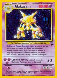 Alakazam (1) - Base Set 2 (BS2)