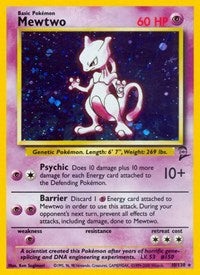 Mewtwo (10) - Base Set 2 (BS2)