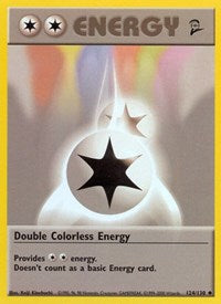 Double Colorless Energy (124) - Base Set 2 (BS2)