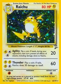 Raichu (16) - Base Set 2 (BS2)