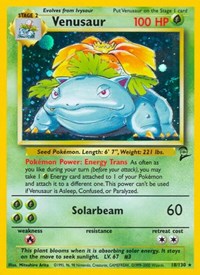 Venusaur (18) - Base Set 2 (BS2)