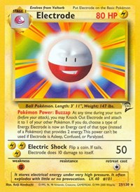 Electrode (25) - Base Set 2 (BS2)